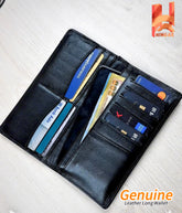 Best Hingare Affordable designer leather wallet 100% Genuine Leather Long Wallet